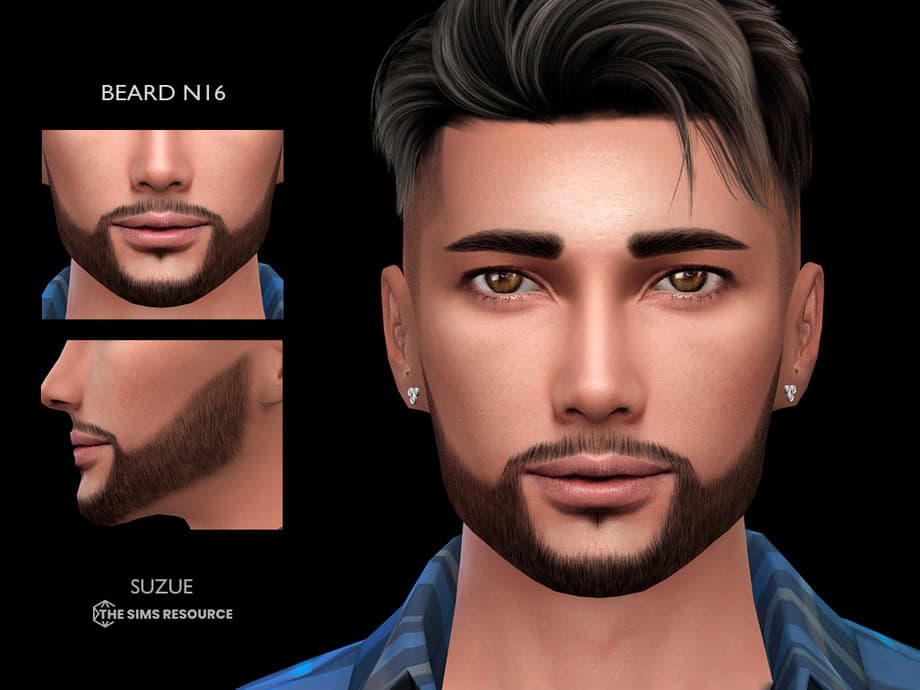 Скриншот мода Борода Beard N16